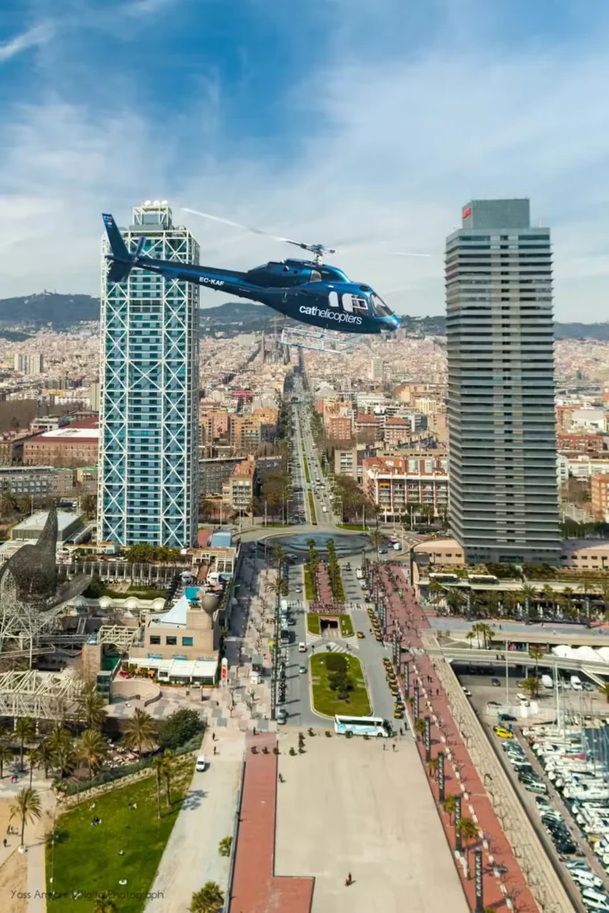 helicopter trip barcelona