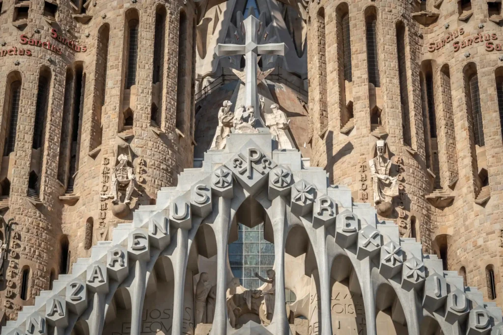 passion facade sagrada familia