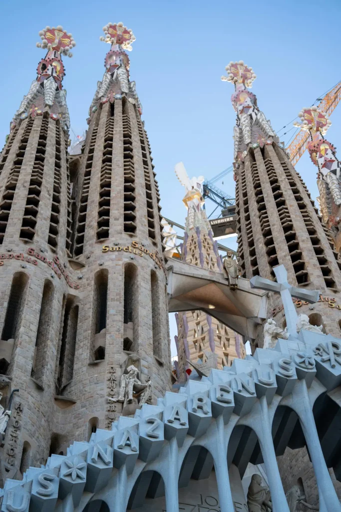 sagrada familia towers