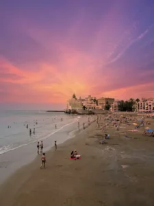 sitges beach