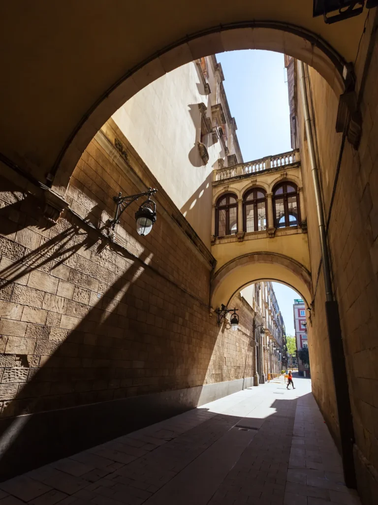 old streets of Barcelona