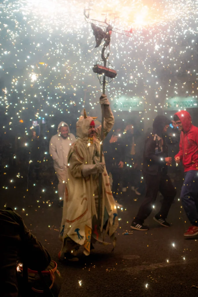 Correfocs in Barcelona