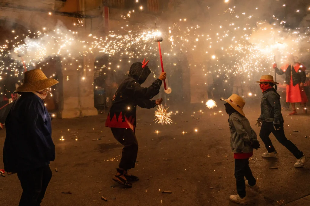 Correfocs in Barcelona