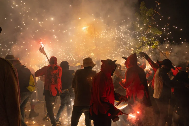 Correfocs in Barcelona