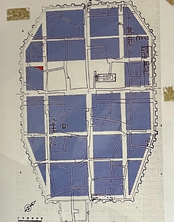 Map of Roman Barcelona