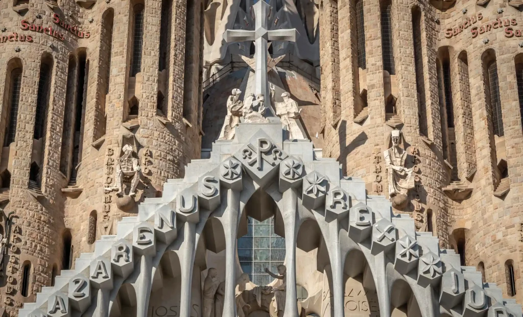 passion facade sagrada familia